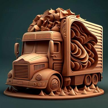 3D модель Гра Smuggle Truck (STL)